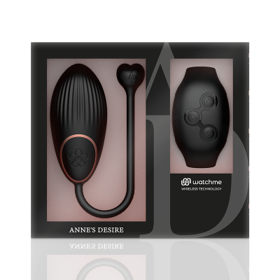 ANNE´S DESIRE - EGG TECNOLOGIA DE CONTROLE REMOTO WATCHME PRETO