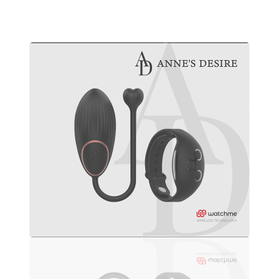 ANNE´S DESIRE - EGG TECNOLOGIA DE CONTROLE REMOTO WATCHME PRETO