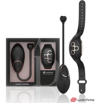 ANNE´S DESIRE - EGG TECNOLOGIA DE CONTROLE REMOTO WATCHME PRETO/OURO - D-227089 - Dona Pimenta