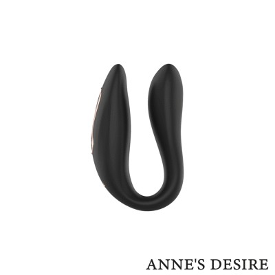 ANNE´S DESIRE - DUAL PLEASURE TECNOLOG UM WATCHME PRETO - D-227090 - Dona Pimenta