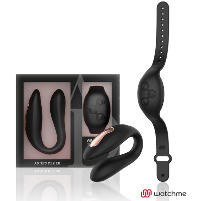 ANNE´S DESIRE - DUAL PLEASURE TECNOLOG UM WATCHME PRETO - D-227090 - Dona Pimenta