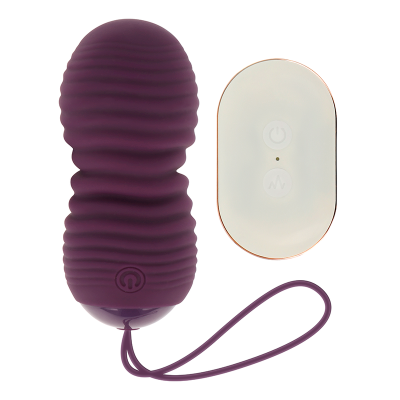 OHMAMA REMOTE CONTROL UP AND DOWN FUNCTION EGG 7 MODES - PURPLE - D-227199 - Dona Pimenta