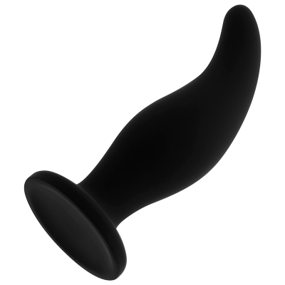 OHMAMA PLUG ANAL SILICONA CURVADO PUNTO P 12 CM - D-227282 - Dona Pimenta