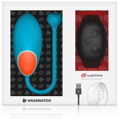 WEARWATCH&trade; - TECNOLOGIA WATCHME CONTROLE REMOTO OVO AZUL / JATO - D-227551 - Dona Pimenta