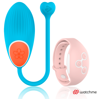 WEARWATCH&trade; - TECNOLOGIA WATCHME CONTROLE REMOTO OVO AZUL / ROSA - D-227552 - Dona Pimenta