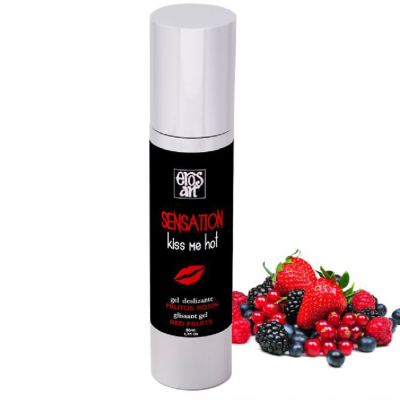 EROS SENSATTION NATURAL LUBRICANT RED FRUIT 50ML - D-213223 - Dona Pimenta