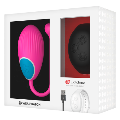 WEARWATCH&trade; - TECNOLOGIA WATCHME CONTROLE REMOTO OVO FÚCSIA / JATO - D-227555 - Dona Pimenta