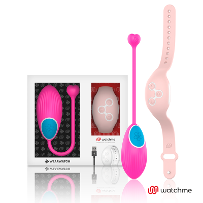 WEARWATCH&trade; - TECNOLOGIA WATCHME CONTROLE REMOTO OVO FÚCSIA / ROSA - D-227556 - Dona Pimenta