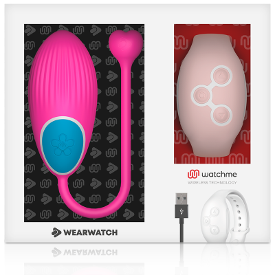 WEARWATCH&trade; - TECNOLOGIA WATCHME CONTROLE REMOTO OVO FÚCSIA / ROSA - D-227556 - Dona Pimenta