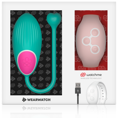 WEARWATCH&trade; - TECNOLOGIA WATCHME CONTROLE REMOTO OVO ÁGUA DO MAR / ROSA - D-227560 - Dona Pimenta