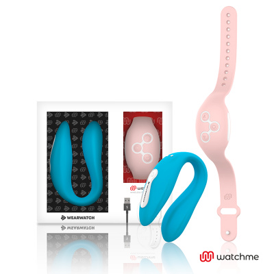 WEARWATCH&trade; - VIBRADOR WATCHME DUAL TECHNOLOGY INDIGO / ROSA - D-227565 - Dona Pimenta