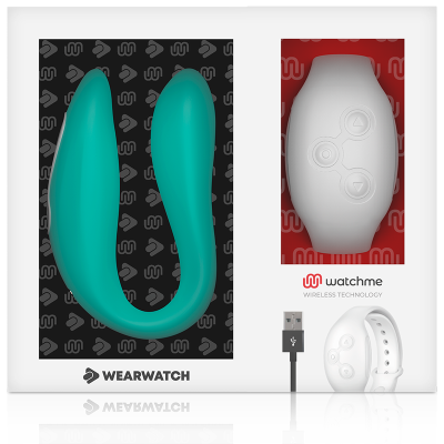 WEARWATCH&trade; - VIBRADOR WATCHME DE TECNOLOGIA DUPLA ÁGUA DO MAR / NEVE - D-227566 - Dona Pimenta