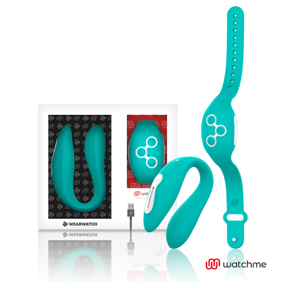 WEARWATCH&trade; - VIBRADOR DUAL TECHNOLOGY WATCHME VERDE CLARO - D-227569 - Dona Pimenta