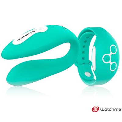 WEARWATCH&trade; - VIBRADOR DUAL TECHNOLOGY WATCHME VERDE CLARO - D-227569 - Dona Pimenta