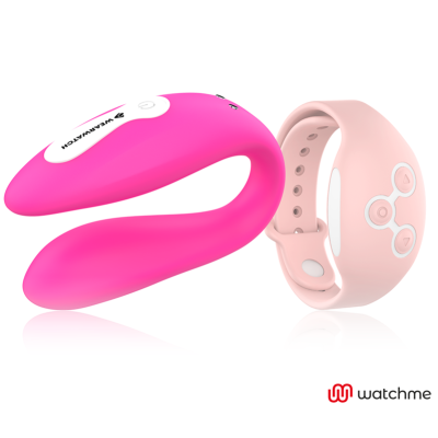 WEARWATCH&trade; - VIBRADOR WATCHME DUAL TECHNOLOGY FÚCSIA / ROSA - D-227591 - Dona Pimenta