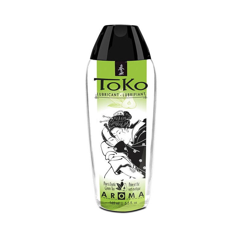 SHUNGA - LUBRIFICANTE TOKO AROMA PÊRA E CHÁ VERDE EXÓTICO - D-217990 - Dona Pimenta