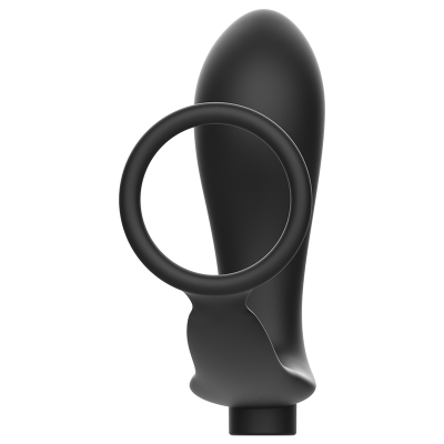 ANEL DE PÊNIS DE BRINQUEDOS VICIADOS COM CONTROLE REMOTO ANAL PLUG PRETO RECARREGÁVEL - D-227639 - Dona Pimenta