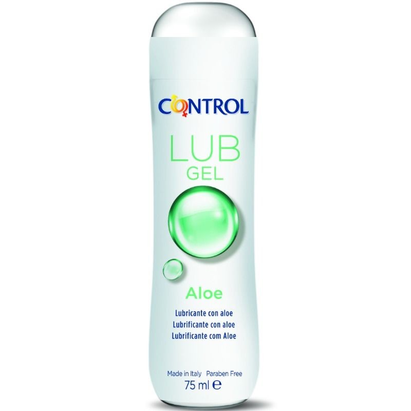 CONTROL LUB GEL LUBRICANTE CON ALOE 75 ML - D-220493 - Dona Pimenta