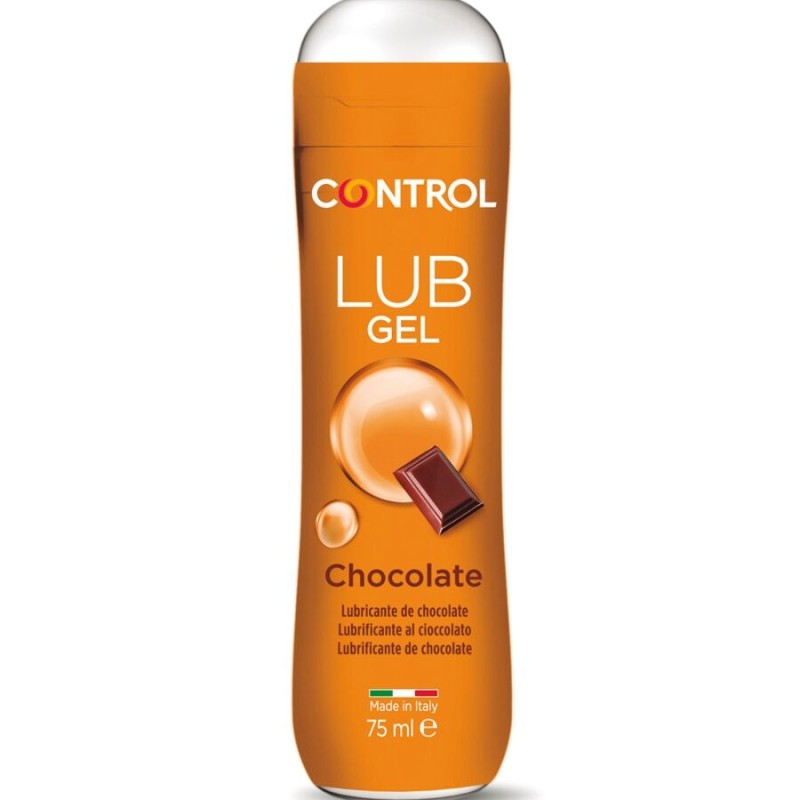 CONTROL LUB GEL LUBRICANTE CHOCOLATE 75 ML - D-220495 - Dona Pimenta