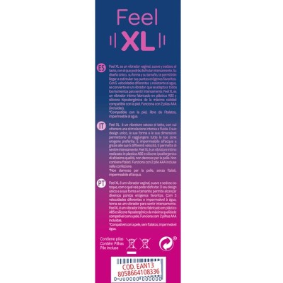 CONTROL FEEL XL VIBRATING BALLET - D-228296 - Dona Pimenta