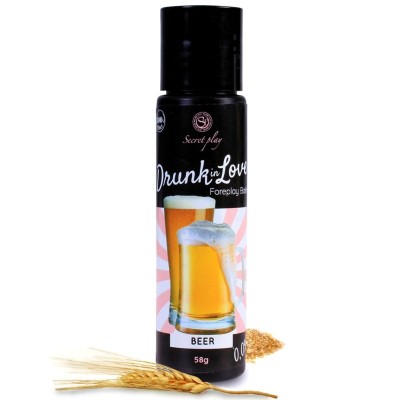 SECRETPLAY DRUNK IN LOVE LUBE BEER 60 ML - D-222095 - Dona Pimenta