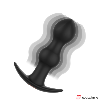 ANBIGUO - PLUGUE DE CONTROLE REMOTO WATCHME VIBRADOR ANAL TIBÉRIO - D-228361 - Dona Pimenta