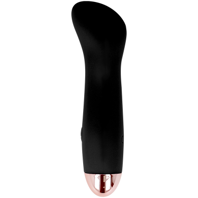 DOLCE VITA - VIBRADOR RECARREGÁVEL ONE BLACK 10 SPEED - D-228450 - Dona Pimenta