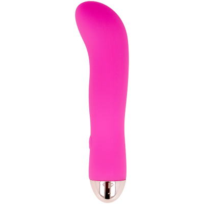 DOLCE VITA - VIBRADOR RECARREGÁVEL DUAS VELOCIDADES PINK 7 - D-228453 - Dona Pimenta