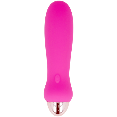 DOLCE VITA - VIBRADOR RECARREGÁVEL CINCO PINK 7 VELOCIDADES - D-228459 - Dona Pimenta