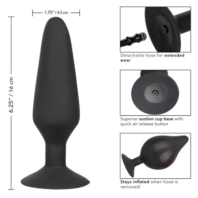 PLUGUE INFLÁVEL DE SILICONE CALEX XL - D-228508 - Dona Pimenta