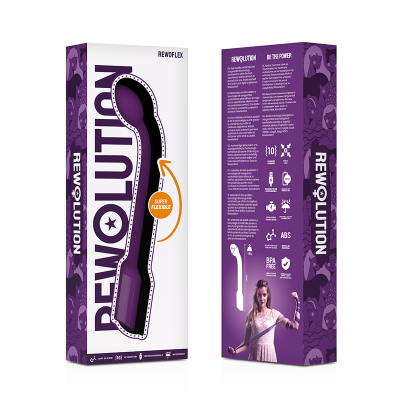 REWOLUTION REWOFLEX FLEXÍVEL VIBRADOR ESTIMULADOR DO PONTO G - D-228557 - Dona Pimenta