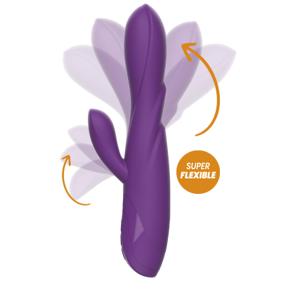 REWOLUTION REWORABBIT VIBRADOR FLEXÍVEL COM COELHO - D-228565 - Dona Pimenta