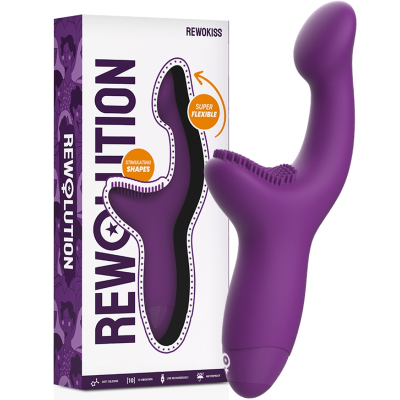 REWOLUTION REWOKISS VIBRATING A-SPOT ESTIMULATOR - D-228566 - Dona Pimenta