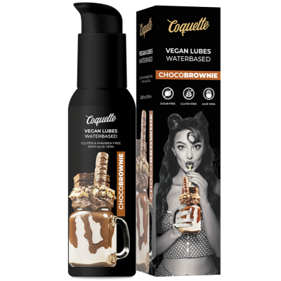 COQUETTE CHIC DESIRE&trade; - LUBRIFICANTE PREMIUM EXPERIENCE VEGAN CHOCOBROWNIE 100ML - D-227313 - Dona Pimenta