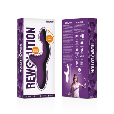 REWOLUTION REWOKISS VIBRATING A-SPOT ESTIMULATOR - D-228566 - Dona Pimenta