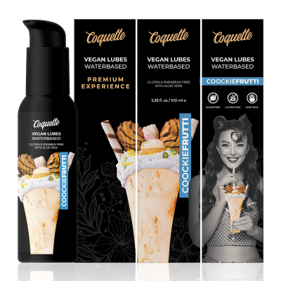 COQUETTE CHIC DESIRE&trade; - LUBRIFICANTE VEGANO PREMIUM EXPERIENCE COOKIEFRUTTI 100ML - D-227314 - Dona Pimenta