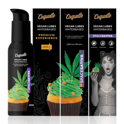 COQUETTE CHIC DESIRE&trade; - LUBRIFICANTE PREMIUM EXPERIENCE VEGAN SPACE SATIVA 100 ML - D-227315 - Dona Pimenta