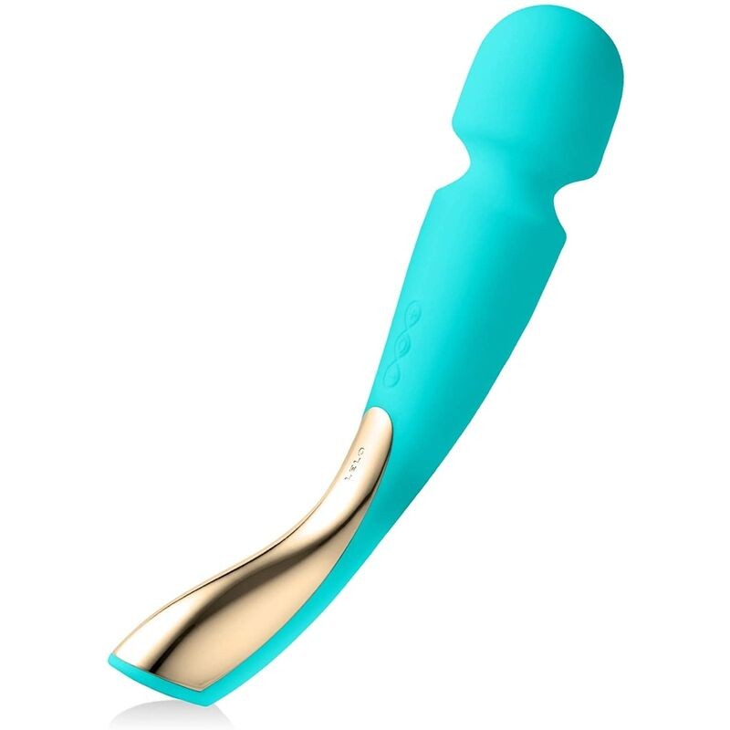 LELO SMART WAND 2 MASSAGER MÉDIO AZUL OCEANO - D-229085 - Dona Pimenta