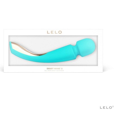 LELO SMART WAND 2 MASSAGER MÉDIO AZUL OCEANO - D-229085 - Dona Pimenta