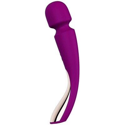 LELO SMART WAND 2 MASSAGER MÉDIO PROFUNDO ROSA - D-229086 - Dona Pimenta