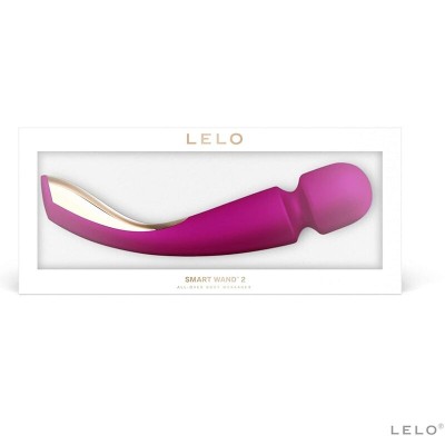 LELO SMART WAND 2 MASSAGER MÉDIO PROFUNDO ROSA - D-229086 - Dona Pimenta