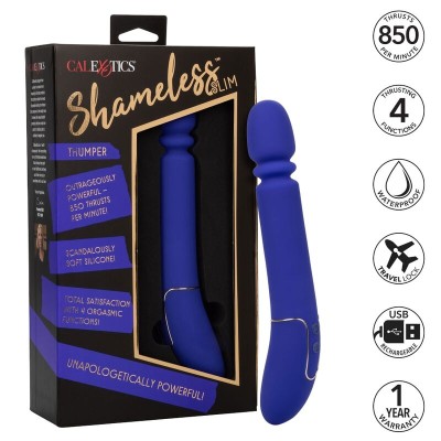 CALEX SHAMELESS SLIM THUMPER - AZUL - D-229157 - Dona Pimenta