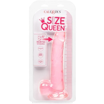 CALEX SIZE QUEEN DILDO - ROSA 20,3 CM - D-229171 - Dona Pimenta