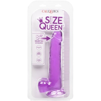 CALEX SIZE QUEEN DILDO - ROXO 20,3 CM - D-229172 - Dona Pimenta