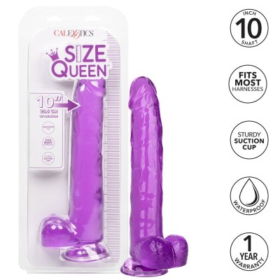 CALEX SIZE QUEEN DILDO - ROXO 25,5 CM - D-229174 - Dona Pimenta