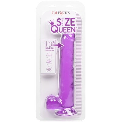 CALEX SIZE QUEEN DILDO - ROXO 25,5 CM - D-229174 - Dona Pimenta