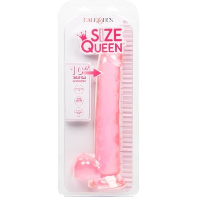 CALEX SIZE QUEEN DILDO - ROSA 25,5 CM - D-229175 - Dona Pimenta