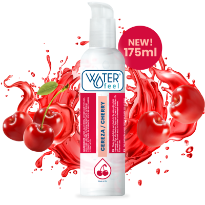 WATERFEEL&trade; - LUBRIFICANTE CEREJA 175 ML - D-230762 - Dona Pimenta