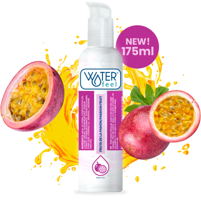 WATERFEEL&trade; - LUBRIFICANTE À BASE DE ÁGUA DE MARACUJÃO 175 ML - D-230763 - Dona Pimenta