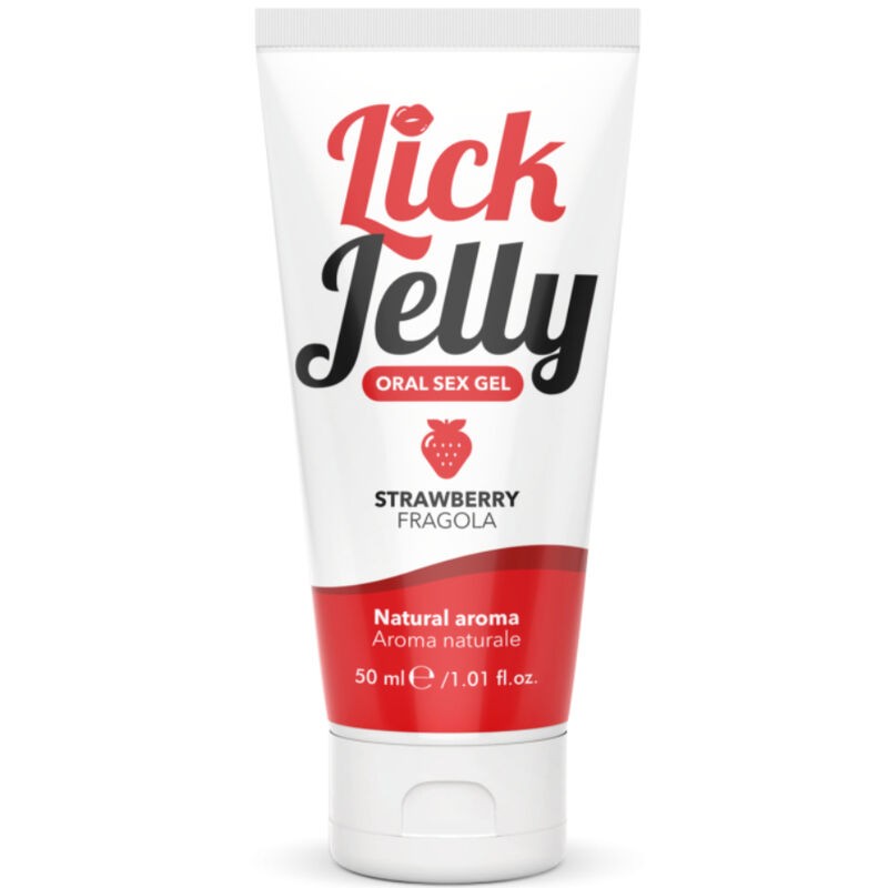 LICK JELLY MORANGO LUBRIFICANTE 50 ML - D-230916 - Dona Pimenta